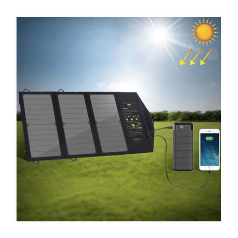 ALLPOWERS 21W Panel Solar Portátil Plegable para cargar móviles
