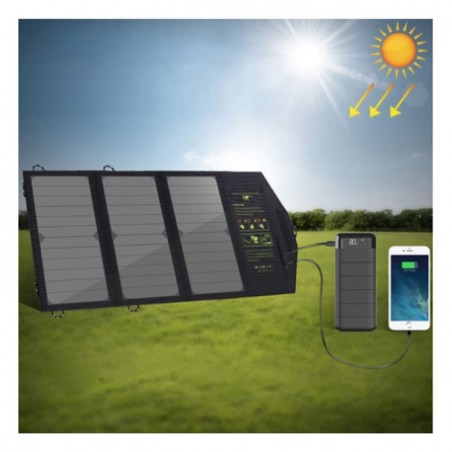 ALLPOWERS 21W Panel Solar Portátil Plegable para cargar móviles