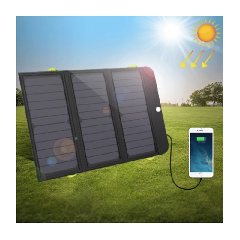 ALLPOWERS 21W Panel Solar Cargador con Batería de 6000mAhpar cargar móviles