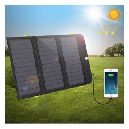 ALLPOWERS 21W Panel Solar Cargador con Batería de 6000mAhpar cargar móviles
