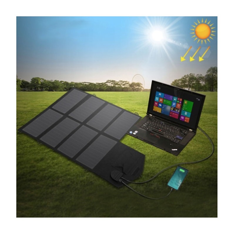 X-DRAGON 40W Solar Panel Charger Portable Solar Battery Chargers 5V 18V