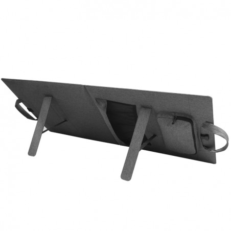 HAWEEL 100W Panel Solar Plegable 2 paneles solares con soporte ideal aire libre