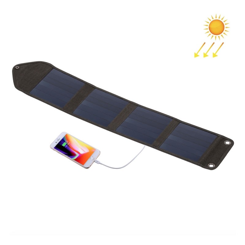 HAWEEL 14W Panel Solar Portátil Plegable 4 paneles solares Tamaño S