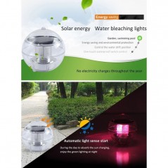 YWXLight RGB Luz Solar LED Colgante IP65 a prueba de agua para Jardín o Piscina