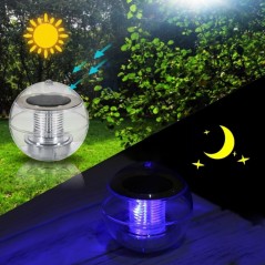 YWXLight RGB Luz Solar LED Colgante IP65 a prueba de agua para Jardín o Piscina